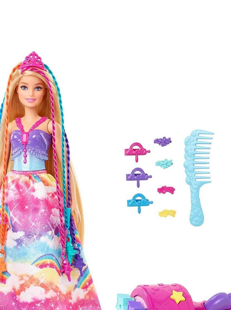 Poupée Barbie Dreamtopia : Princesse Tresses magiques N/A - Kiabi