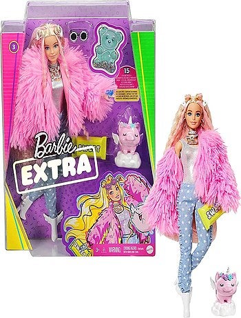 Poupée Barbie Extra - Barbie - Mattel