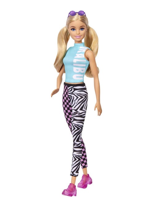 Poupée Barbie Fashionistas : Bas Zebre - Kiabi