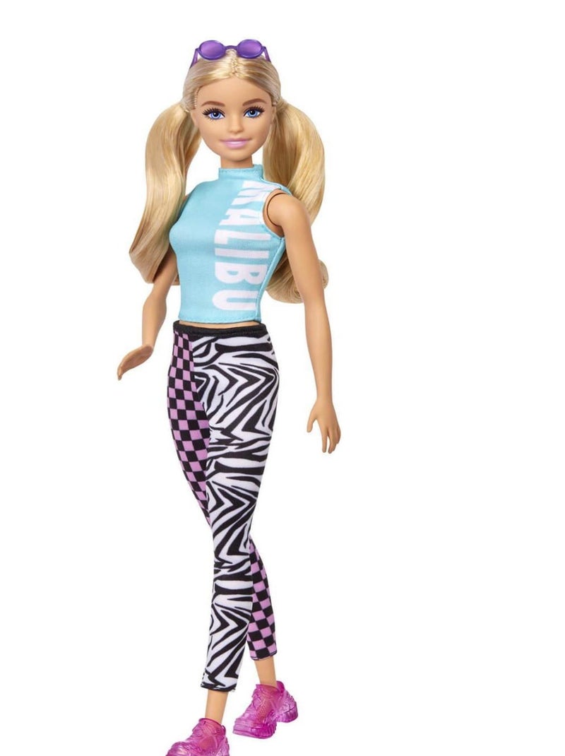 Poupée Barbie Fashionistas : Bas Zebre N/A - Kiabi