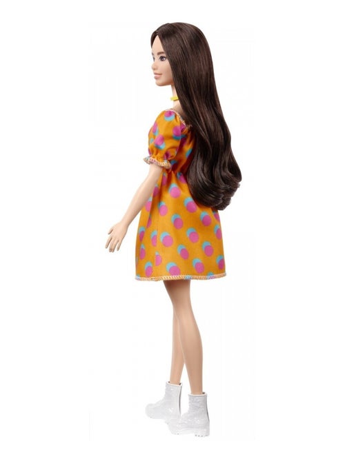 Poupée Barbie Fashionistas : Robe Orange - Kiabi