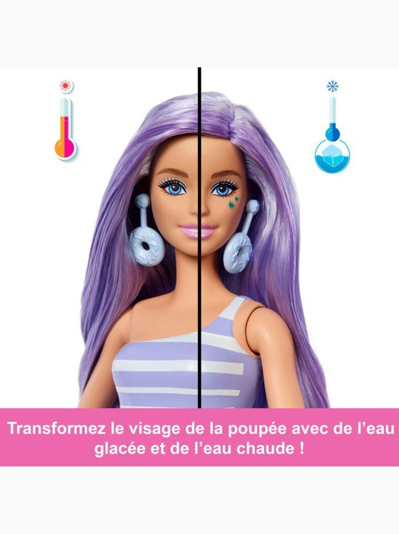 Poupée Barbie Pop Reveal Gourmandise mauve Rose - Kiabi