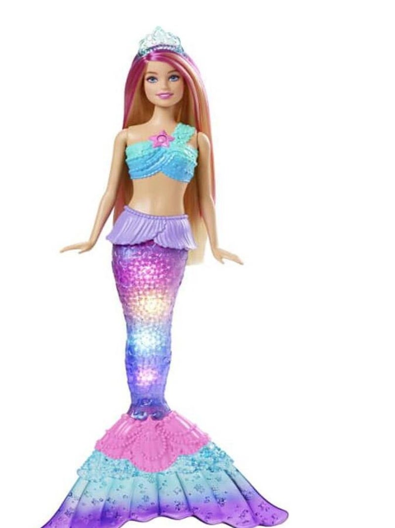 Poupée Barbie : Sirene Lumieres De Reve N/A - Kiabi