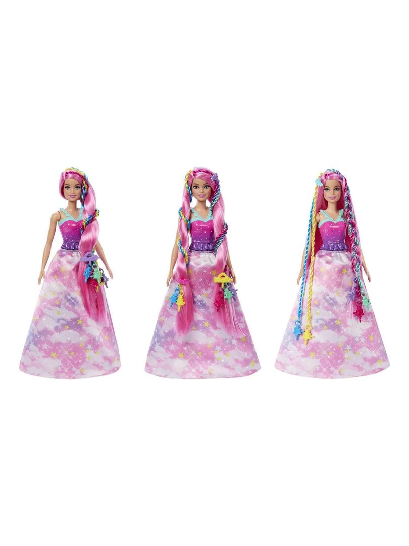 Poupée Barbie Tresses Magiques N/A - Kiabi