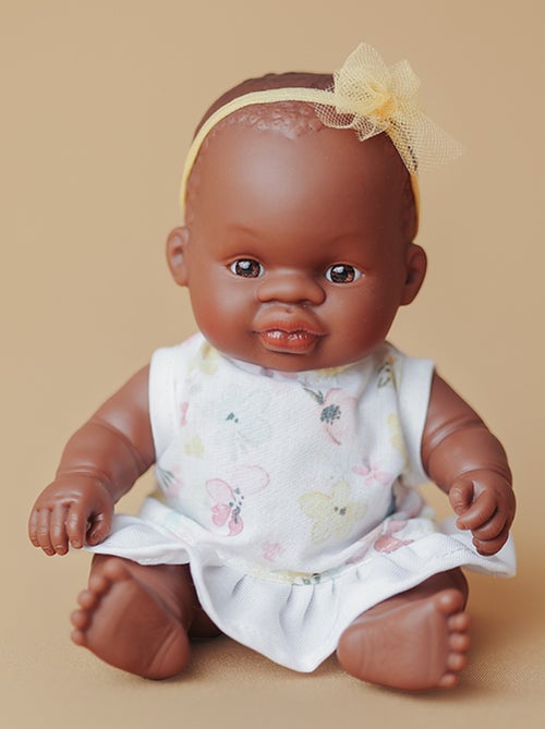 Poupée Bébé Africaine 21cm My Friends & Me Miniland - Kiabi