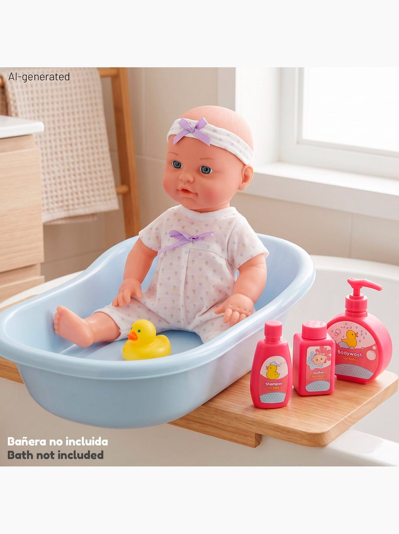 Poupée bébé de 32 cm avec accessoires + 24 mois colorbaby's N/A - Kiabi