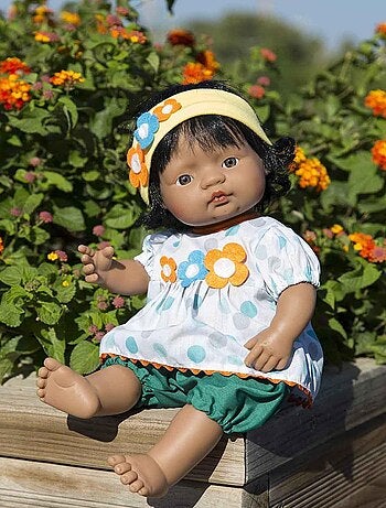 Poupée bébé fille, 38 cm Miniland