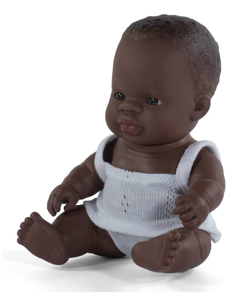 Poupée bébé petite fille, 21 cm, Africaine N/A - Kiabi