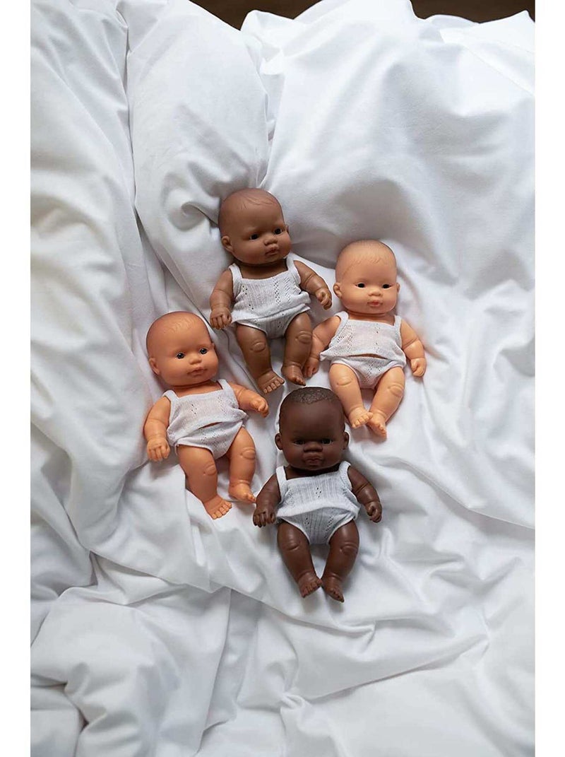 Poupée bébé petite fille, 21 cm, Africaine N/A - Kiabi