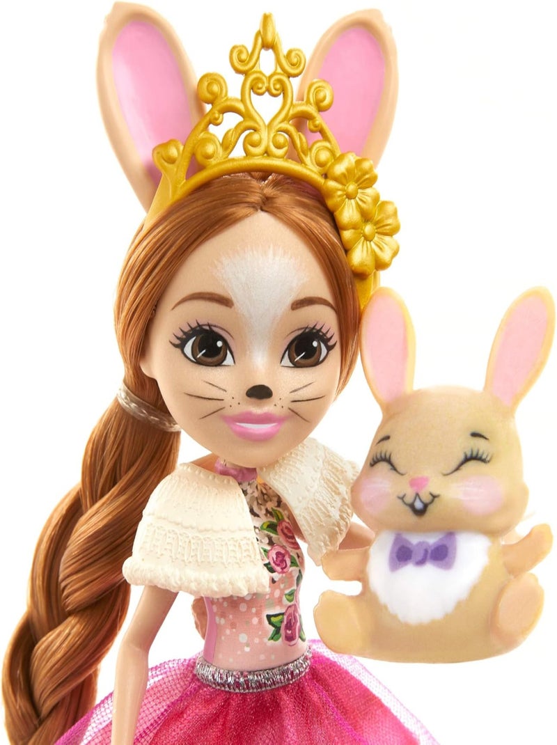 Poupée Brystal Lapin Et Lapereaux - Mattel Multicolore - Kiabi