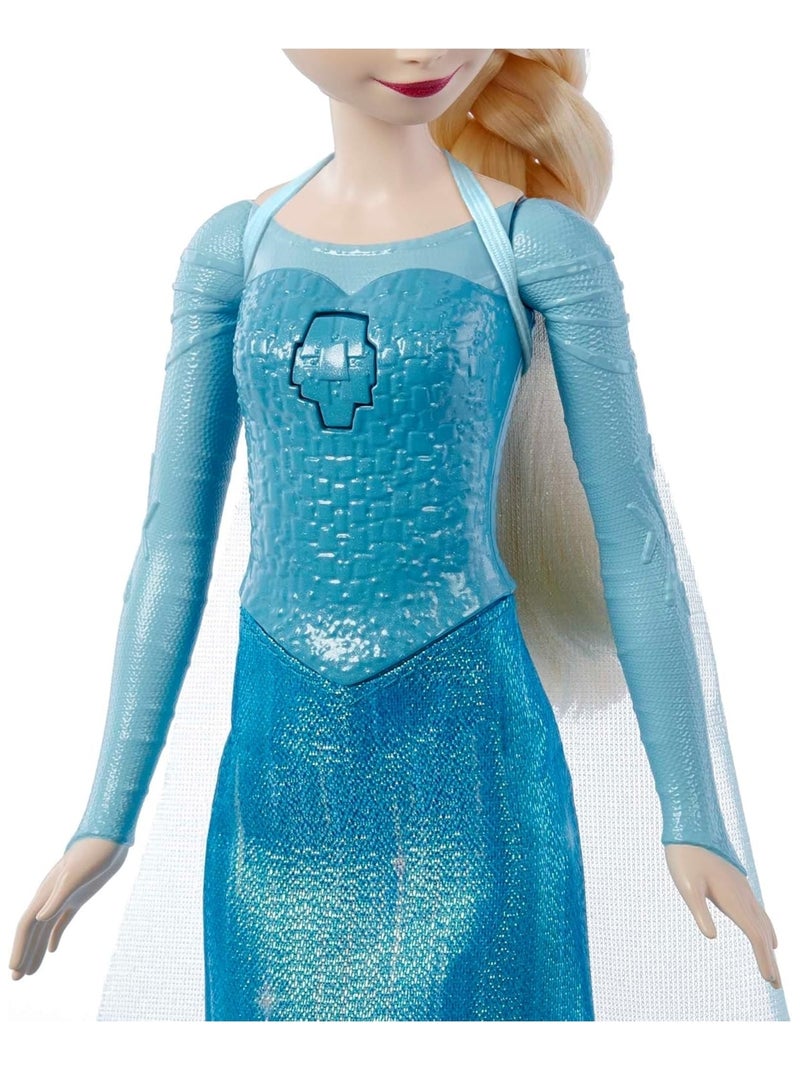 Poupée chantante Disney Elsa Frozen Bleu - Kiabi