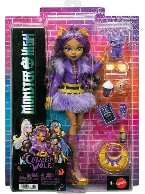 Poupée Clawdeen Monster High - Kiabi