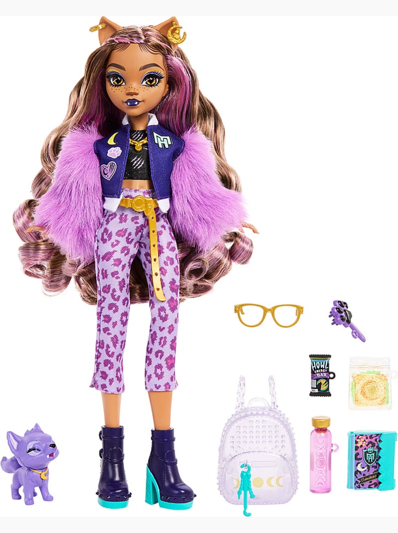 Poupée Clawdeen Wolf - Monster High Multicolore - Kiabi