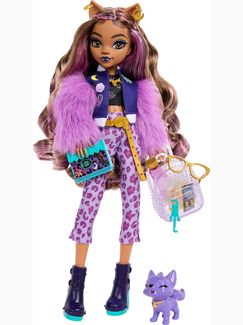 Poupée Clawdeen Wolf - Monster High Multicolore - Kiabi