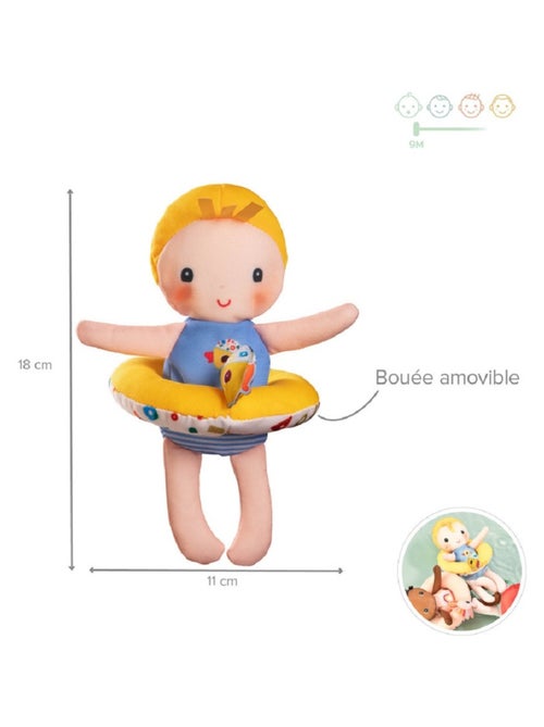 Poupée de bain Gaspard - Kiabi