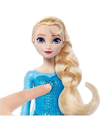 Poupée disney la reine des neiges elsa ice power - (multilingue)