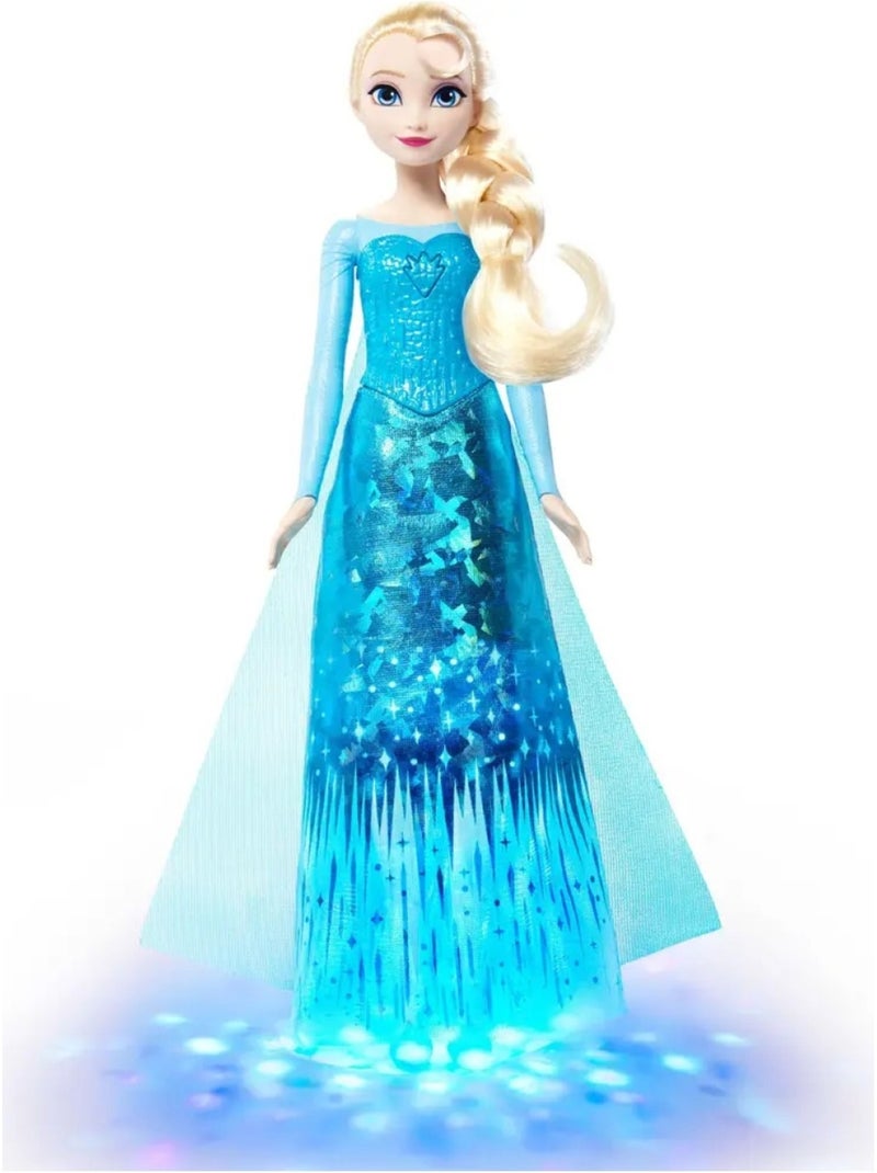 Poupée disney la reine des neiges elsa ice power - (multilingue) Bleu - Kiabi