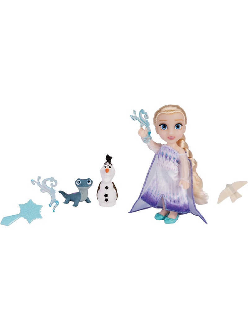 Poupée elsa 15cm et ses accessoires N/A - Kiabi