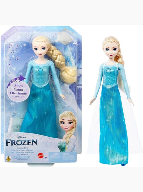 Poupée Elsa Chantante - Disney Princess - Kiabi