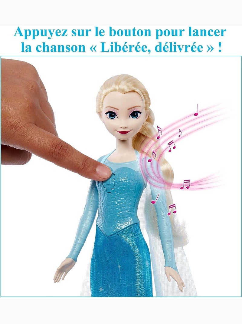 Poupée Elsa Chantante Disney Princess - Hasbro Multicolore - Kiabi