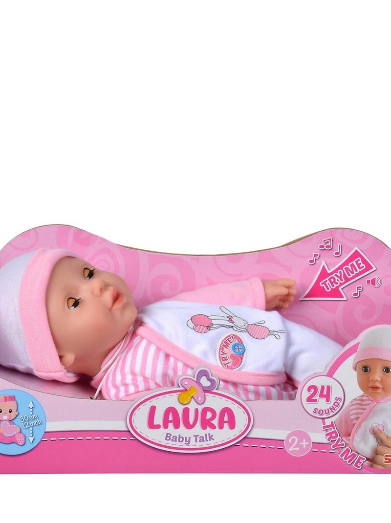 Poupée Laura Baby Talks N/A - Kiabi