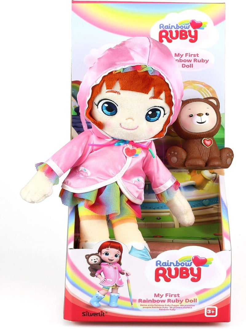 Poupée Ma 1ère Poupée En Tissu 30cm - Rainbow Ruby Multicolore - Kiabi