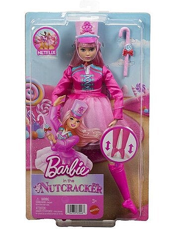 Poupée mannequin - barbie - ballerine daisy dans casse-noisette - pieds articulés - dès 3 ans