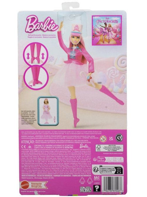 Poupée mannequin - barbie - ballerine daisy dans casse-noisette - pieds articulés - dès 3 ans - Kiabi