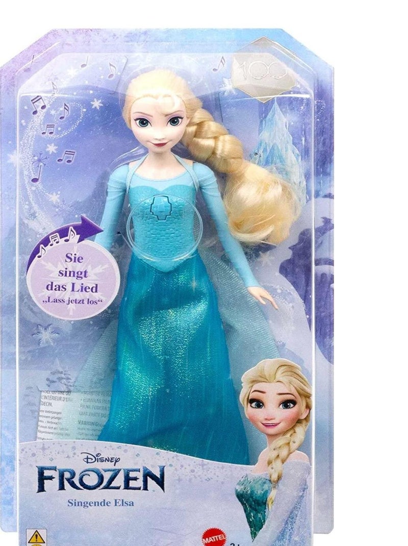 Poupée mannequin Chanteuse Disney Frozen Elsa N/A - Kiabi