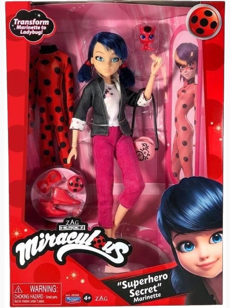 Poupée Marinette Miraculous - Bandai Multicolore - Kiabi