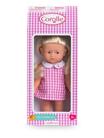 Poupée Mini Corolline Rosy - Vichy