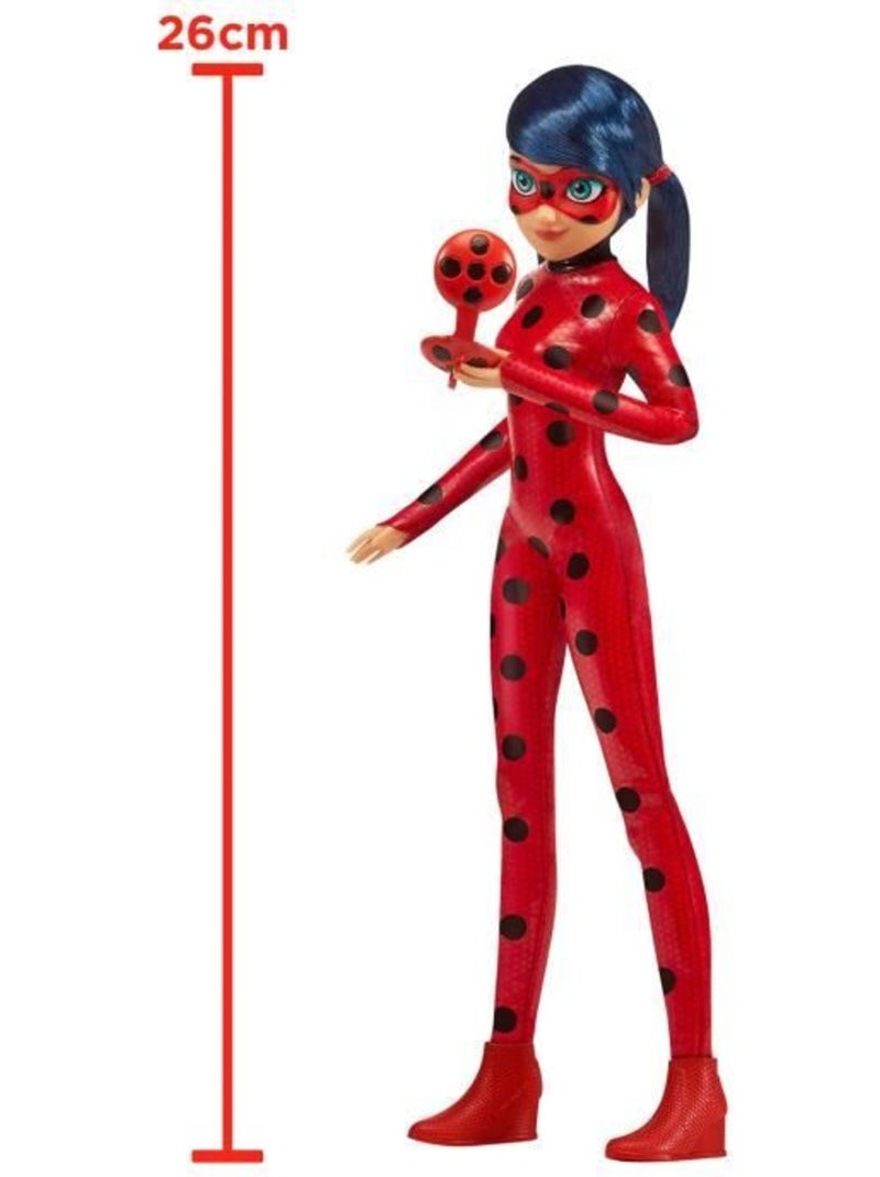 Poupee Miraculous Ladybug - 26cm Rouge - Kiabi