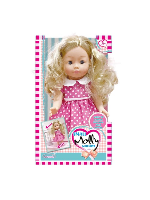 Poupée Molly marche - 33cm - Kiabi