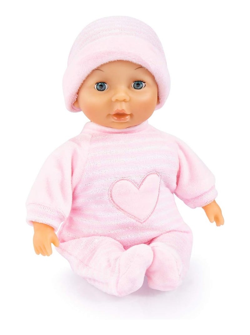Poupée My First Baby 28 cm avec motif de coeur Rose - Kiabi