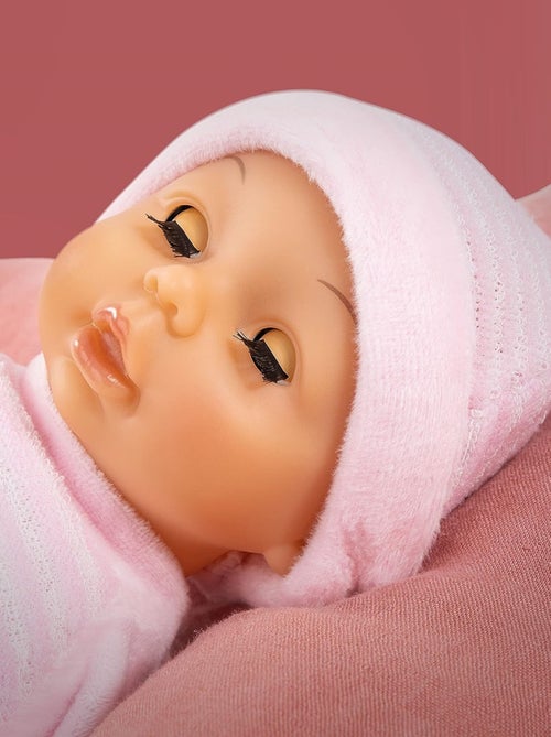 Poupée My First Baby 28 cm avec motif de coeur - Kiabi