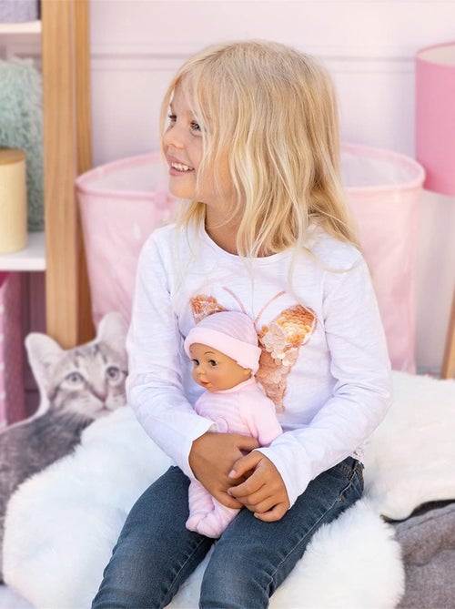 Poupée My First Baby 28 cm avec motif de coeur - Kiabi