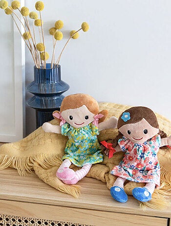 Poupée peluche doudou pour enfant, Matilda Tiger Tribe