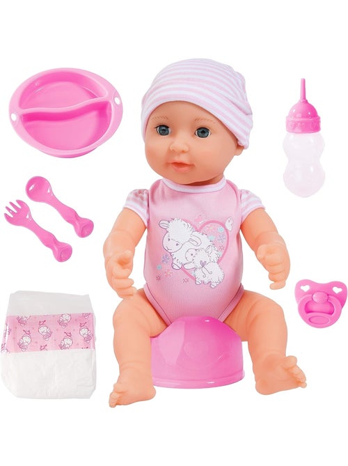 Poupée Piccolina Newborn Baby 40cm - Kiabi