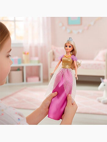 Poupée princesse 30 cm avec robes et accessoires isabella