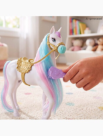 Poupée princesse avec cheval et accessoires +3 ans dreameez