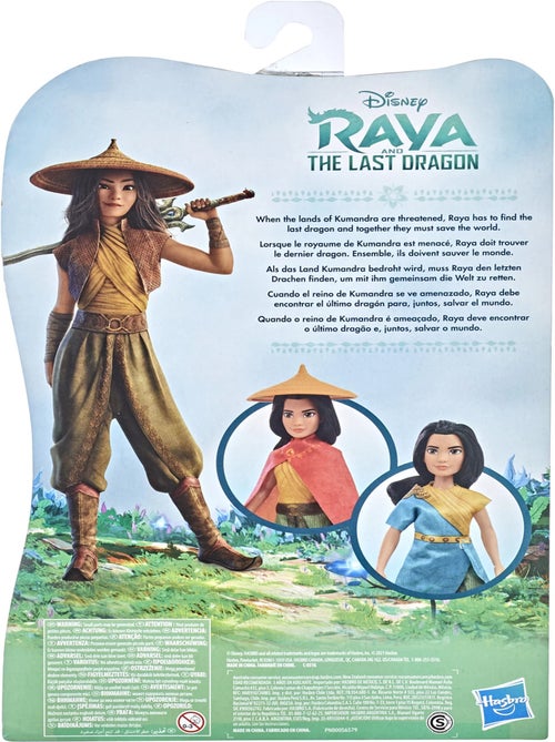 Poupée Raya Tenues D'aventurière - Raya Et Le Dernier Dragon - Hasbro - Kiabi