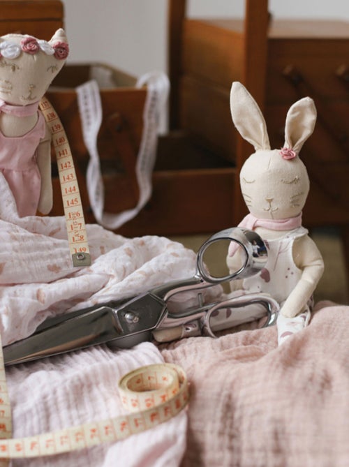 Poupée Souple Chat Rose (20 Cm) - Kiabi