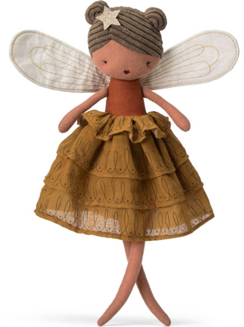 Poupée souple fée Felicity avec robe camel (35 cm) N/A - Kiabi