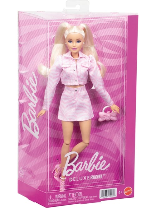 Poupée Style Rose Zèbre Barbie - Kiabi