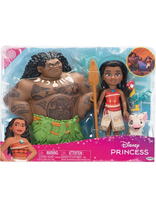 Poupée vaiana 15cm et maui - Kiabi
