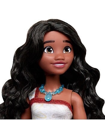 Poupée vaiana du film vaiana 2 - tenue et accessoires - disney - mattel - jbt56