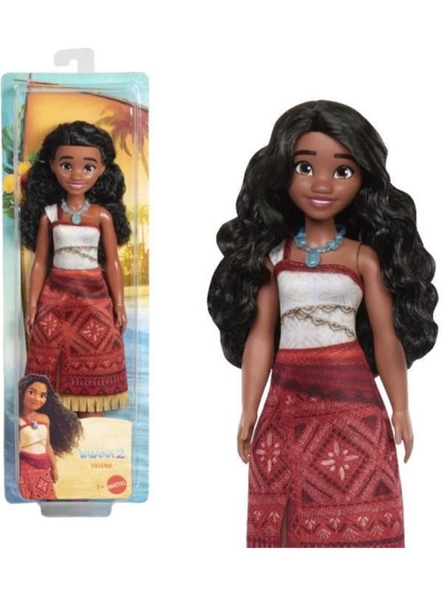 Poupée vaiana du film vaiana 2 - tenue et accessoires - disney - mattel - jbt56 - Kiabi