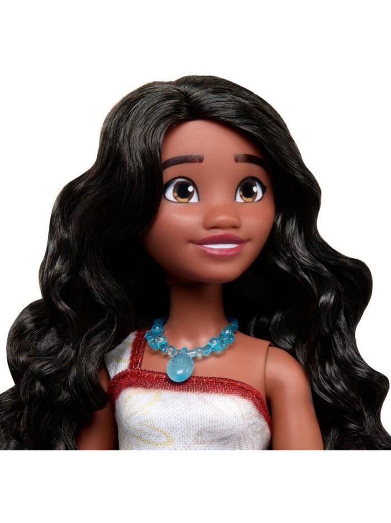 Poupée vaiana du film vaiana 2 - tenue et accessoires - disney - mattel - jbt56 Marron - Kiabi
