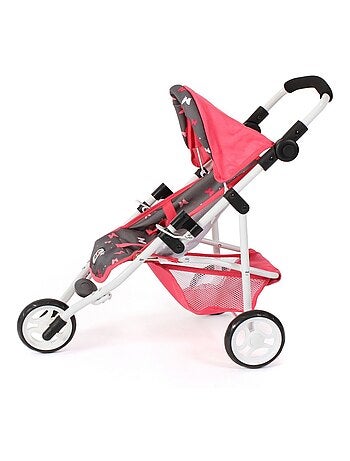 Poupées Jogging-Buggy LOLA - Corail papillon