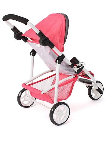 Poupées Jogging-Buggy LOLA - Corail papillon